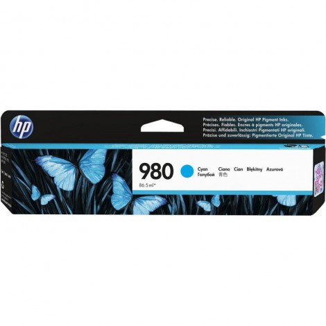 ORIGINAL HP 980 Cyan D8J07A - 86.5 - 6.600 pages