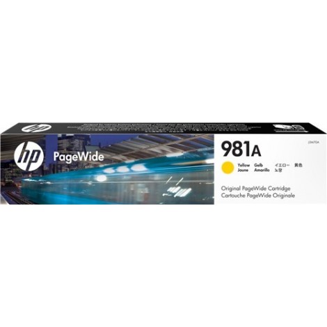 ORIGINAL HP 981A Jaune J3M70A - 6 000 pages