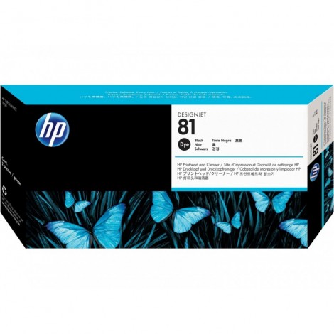 Tête d'impression ORIGINAL HP 81 Noir C4950A