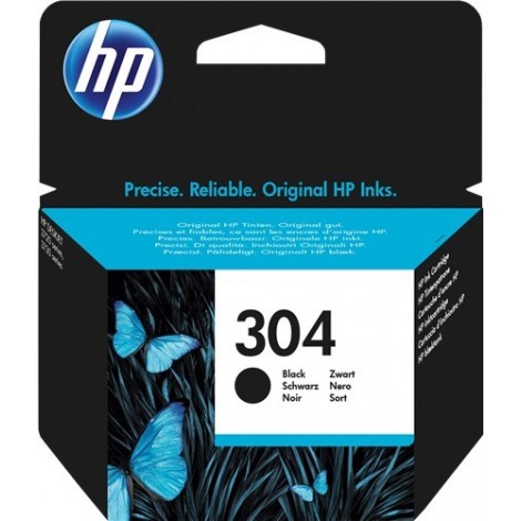 ORIGINAL HP 304 Noir N9K06AE - 4ml - 120 pages