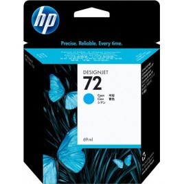 ORIGINAL HP Cartouche d'encre cyan C9398A 72 69ml