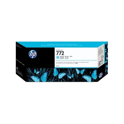 ORIGINAL HP Cartouche d'encre Cyan clair CN632A 772 300ml Encres pigmentées HP Vivera