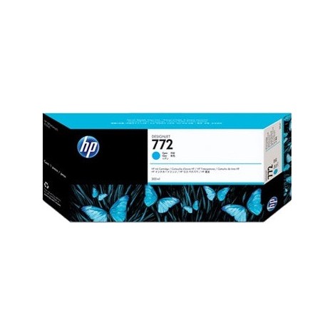 ORIGINAL HP Cartouche d'encre cyan CN636A 772 300ml Encres pigmentées HP Vivera