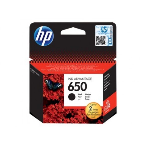 ORIGINAL HP 650 Noir CZ101AE - 13.5ml - 360 pages