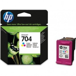 ORIGINAL HP 704 Couleurs CN693A - 4.5ml - 200 pages