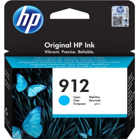 ORIGINAL HP 912 Cyan 3YL77AE - 315 pages