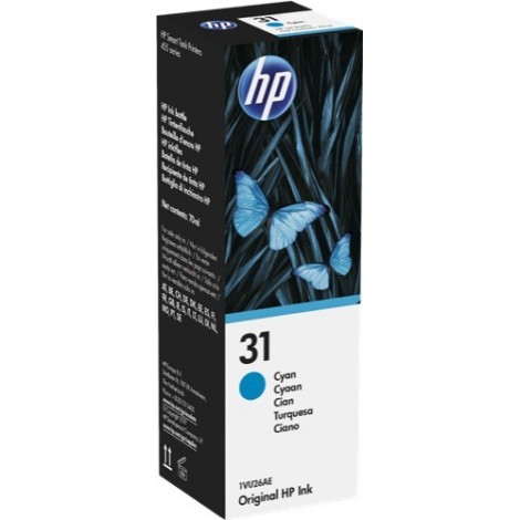 ORIGINAL HP 31 Cyan 1VU26AE - 8 000 pages