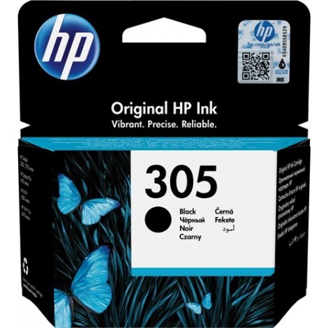 ORIGINAL HP 305 Noir 3YM61AE - 2ml - 120 pages