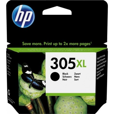 ORIGINAL HP 305 XL Noir 3YM62AE - 4ml - 240 pages