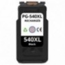 Recharge Canon PG-540XL BK Noir, Cartouche compatible CANON - 21ml