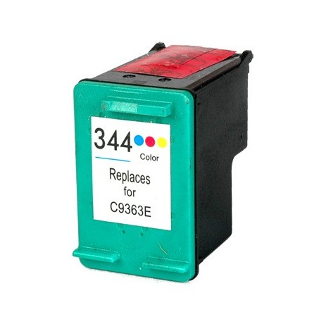 344 Couleurs C9363EE, Cartouche recyclée HP - 18ml