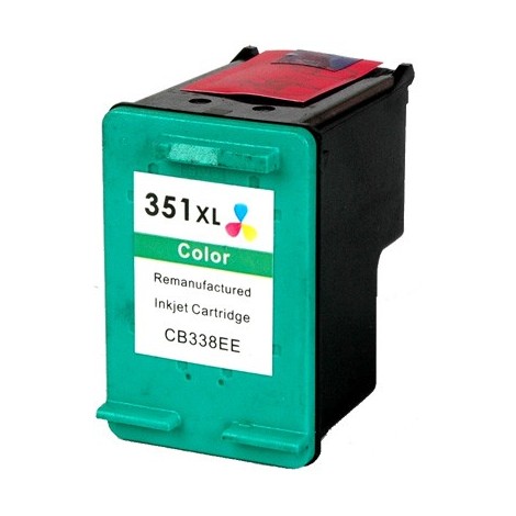 351 XL Couleurs CB338EE, Cartouche recyclée HP - 18ml