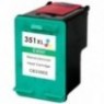 351 XL Couleurs CB338EE, Cartouche recyclée HP - 18ml