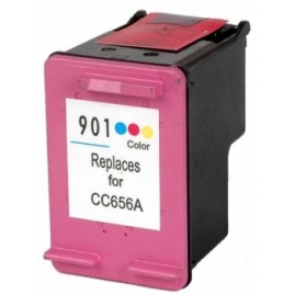 Recharge HP 901 XL Couleurs CC656AE, Cartouche compatible HP - 18ml