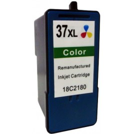 Recharge Lexmark N°37 XL Couleurs 18C2180E, Cartouche compatible LEXMARK - 500 pages