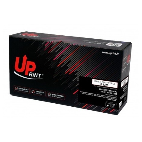 Toner Uprint B.2220 Noir Cartouche TN-2220 Compatible pour Laser Brother - 2600 pages