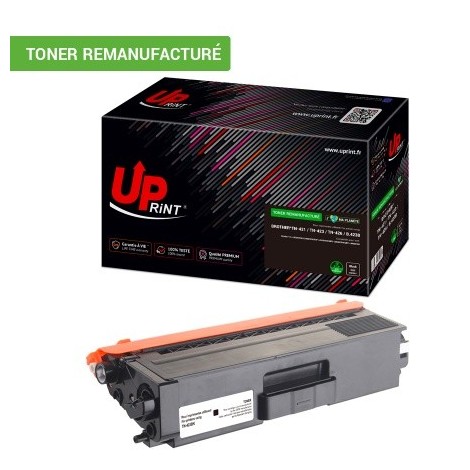 Toner Uprint B.423B Noir Cartouche TN-423BK recyclé pour Laser Brother - 6500 pages