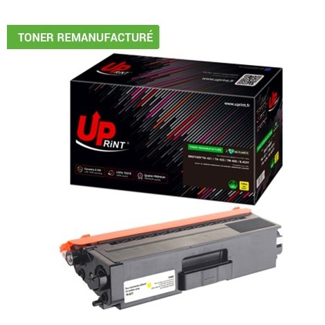 Toner Uprint B.423Y Jaune Cartouche TN-423Y recyclé pour Laser Brother - 4000 pages