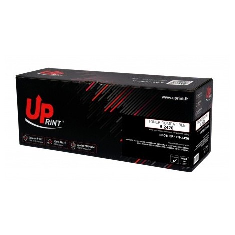 Toner Uprint B.2420 Noir Cartouche TN-2420 Compatible pour Laser Brother - 3 000 pages