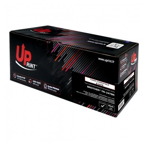 Toner Uprint B.247B Noir Cartouche TN-247BK pour Laser Brother - 3000 pages