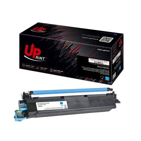 Toner Uprint B.248XLC Cyan Cartouche Toner TN-248XLC pour Laser Brother - 2300 pages