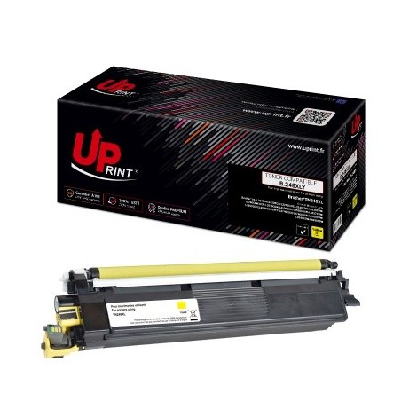 Toner Uprint B.248XLY Jaune Cartouche Toner TN-248XLY pour Laser Brother - 2300 pages