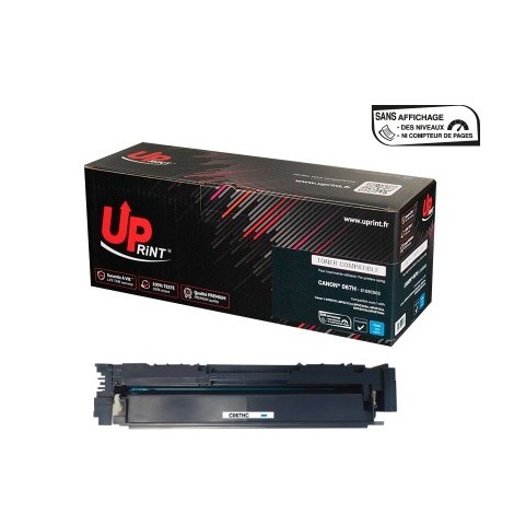 Toner Uprint C.067HC Cyan Cartouche 067HC Compatible pour Laser Canon - 2350 pages