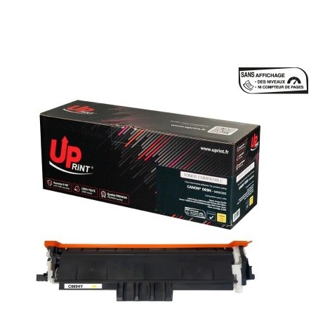 Toner Uprint C.069HY Jaune Cartouche 069HY Compatible pour Laser Canon - 5500 pages