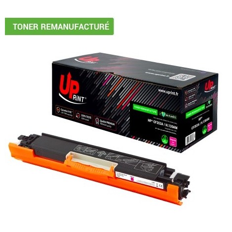 Toner Uprint H.130AM Magenta Cartouche CF353A M recyclé pour Laser HP - 1000 pages