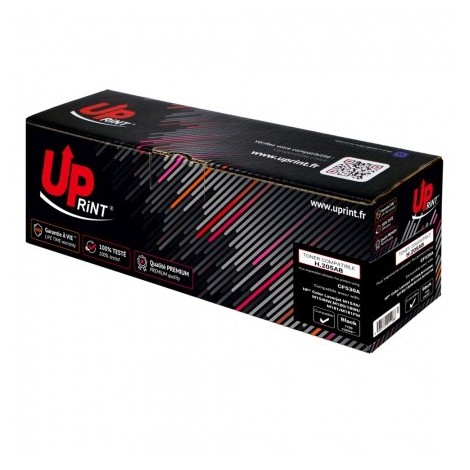 Toner Uprint H.205AB Noir Cartouche CF530A BK Compatible pour Laser HP - 1100 pages