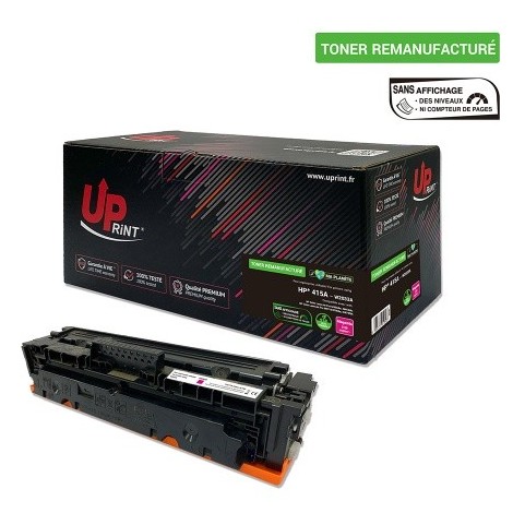 Toner Uprint H.415AM Magenta Cartouche W2033A M Remanufacturée pour Laser HP - 2100 pages