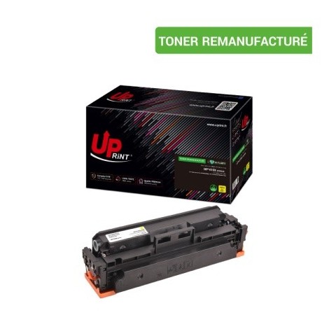 Toner Uprint H.415XY Jaune Cartouche W2032X Y Remanufacturée pour Laser HP - 6000 pages