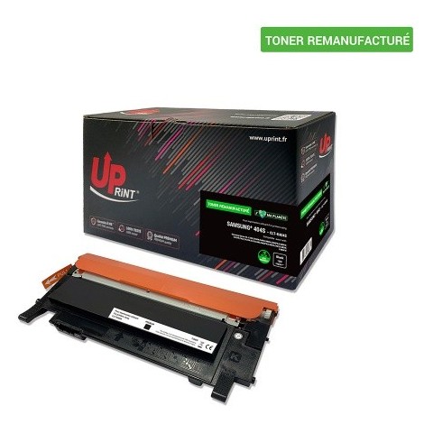 Toner Uprint S.404SB Noir Cartouche CLT-K404S Remanufacturée pour Laser Samsung - 1500 pages