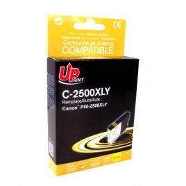 Uprint C-2500XLY Jaune, Cartouche compatible CANON PGI-2500Y XL Grande Capacité - 1600 pages - 21ml