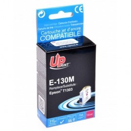 Uprint E-130M Magenta T1303, Cartouche compatible EPSON - Cerf - 755 pages - 14ml