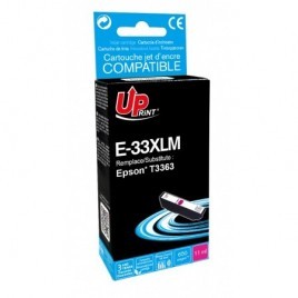 Uprint E-33XLM Magenta T3363 XL, Cartouche recyclée EPSON T3343/T3363 XL - Orange - 650 pages - 11ml