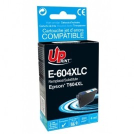 Uprint E-604XLC Cyan 604 XL, Cartouche compatible EPSON - Ananas - 350 pages - 4ml