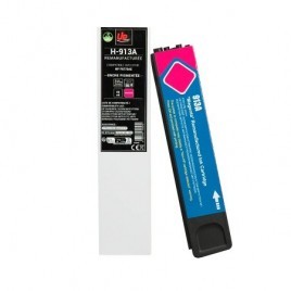 Uprint H-913A Magenta Recharge HP 913A F6T78AE, Cartouche HP rechargée - 50ml - 3000 pages