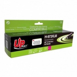 Uprint H-973XLM Magenta Recharge HP 973 XL F6T82AE, Cartouche HP rechargée Grande Capacité - 86ml - 7000 pages