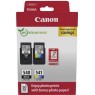 Pack original CANON PG-540 + CL-541 Noire et Couleur + 50 papiers photo glossy 10x15cm - 2 X 8ml - 2 X 180 pages