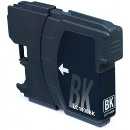 LC-1100BK Noir, Cartouche compatible BROTHER - 14.6ml