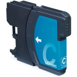 LC-1100C Cyan, Cartouche compatible BROTHER - 10.6ml