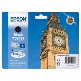 ORIGINAL EPSON T7031 Noire - Big Ben - 24ml - 1200 pages